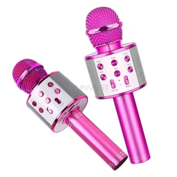 Mikrofon WS858 różowy