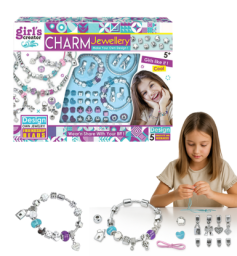 Zestaw do robienia bransoletek charms