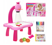 Childrens drawing projector pink PD8