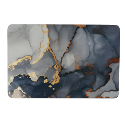 Bathroom mat 50x80 dark grey