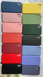 Soft Silicon case iPhone 12 (5,4) dark blue