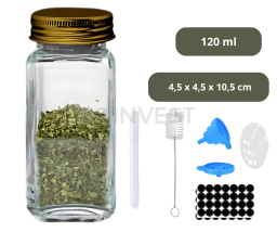 Spice set gold 24pcs
