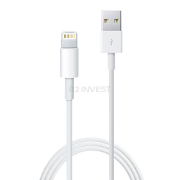 Cable 1A Lightning white 2m