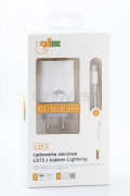 Ładowarka Callme LS13 2 USB PD+QC 3.0 biała z kablem Lightning 18W