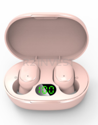 Earphone bluetooth E6s pink