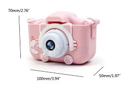 Digital Camera for children pink x5 cat