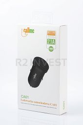 Ład. sam. Callme CA01 2.1A 2 USB czarna