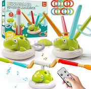 Zabawka sportowa dinozaur muzyka,ringo, skakanka, wyrzutnia rakiet