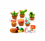 6 plants Crochet Kit