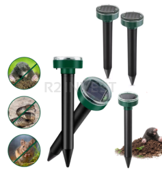 Solar mole repeller round 2pcs