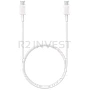 Kabel typ C- typ C biały 1m 2A