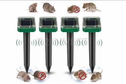 Solar mole repeller square 4pcs